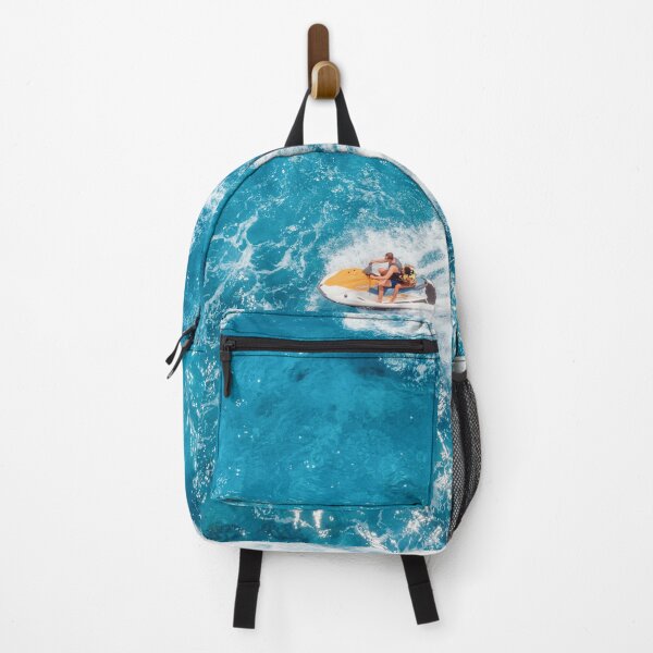 Item preview, Blue Floating Water With Jet Ski In Summer designed and sold by JTS STORE.