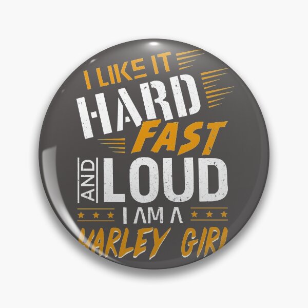 Artikelvorschau, Ich mag es hart, schnell und laut, ich bin ein Harley-Mädchen entworfen und verkauft von anhdesing.