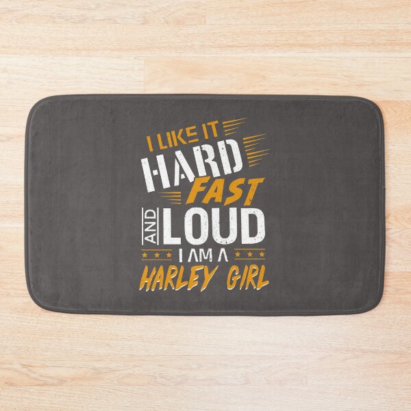 Item preview, I like it hard fast and loud i am a harley girl designed and sold by anhdesing.