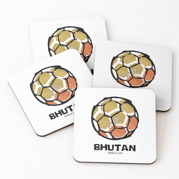 Item preview, Bhutan Football Country Flag designed and sold by KewaleeTee.