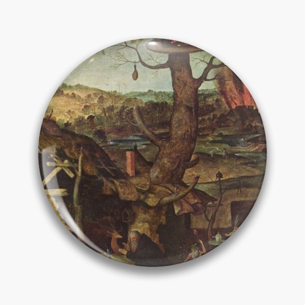 Artikelvorschau, Visions of hell vintage painting after Bosch entworfen und verkauft von Vintage Designs +.