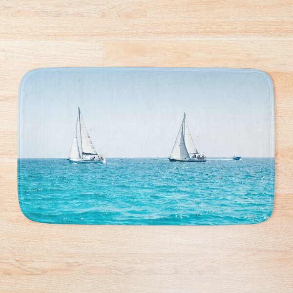 Item preview, Two Sailboat In The Sea designed and sold by JTS STORE.