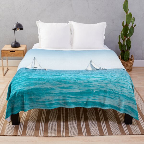 Item preview, Two Sailboat In The Sea designed and sold by JTS STORE.