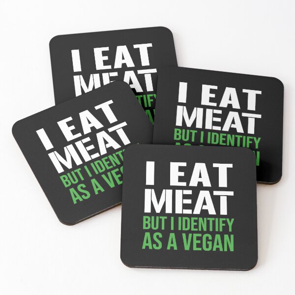 Item preview, I Eat Meat But I Identify As A Vegan designed and sold by bigfamilytee.