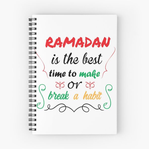 Item preview, Ramadan Is the Best Time to Make or Break a Habit: Ramadan Art/ Ramadan Design/ Ramadan Quote designed and sold by Printoweb.