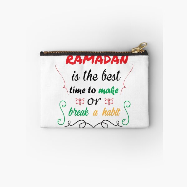 Item preview, Ramadan Is the Best Time to Make or Break a Habit: Ramadan Art/ Ramadan Design/ Ramadan Quote designed and sold by Printoweb.