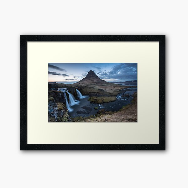 Mt. Kirkjufell Framed Art Print