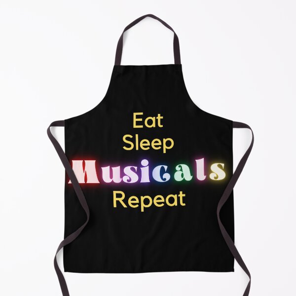 Item preview, Eat Sleep Musicals Repeat GLOWING designed and sold by moztheatre.