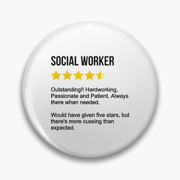 Artikelvorschau, Social Worker Review entworfen und verkauft von Renware.