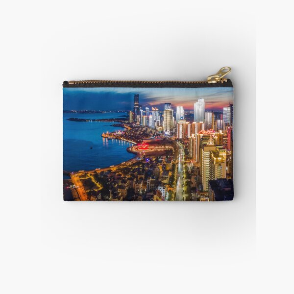 Item preview, Aerial Photography Night View Urban Architectural Landscape designed and sold by JTS STORE.
