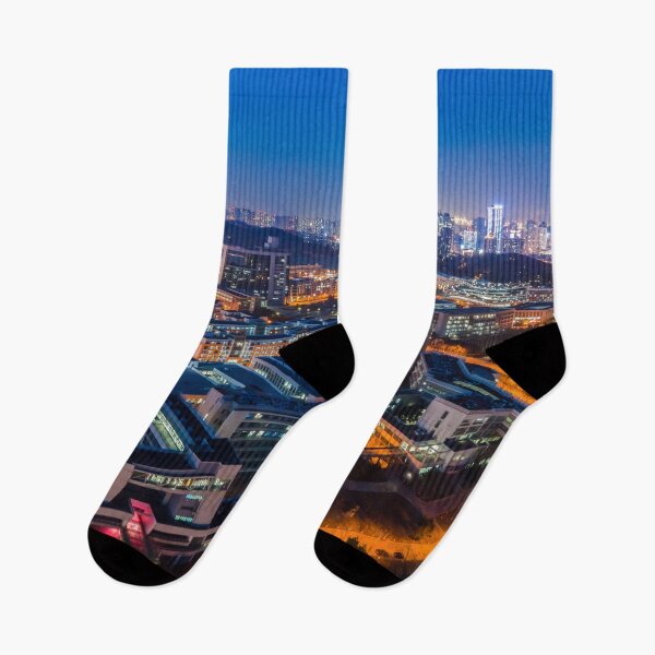 Item preview, Aerial Photography Night View Urban Architectural Landscape designed and sold by JTS STORE.