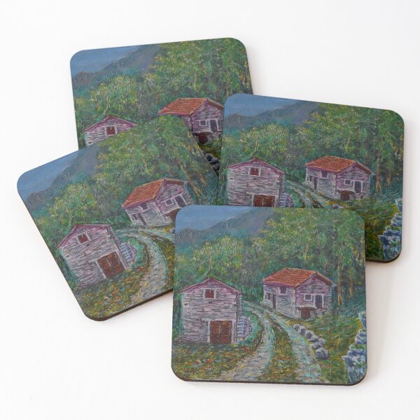 Item preview, Oil Painting - Swiss Country Road, Take Me Home... designed and sold by Igor Pozdnyakov.