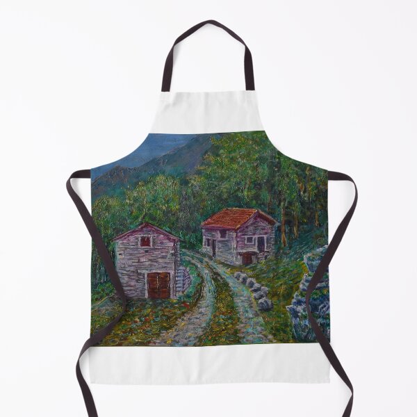 Item preview, Oil Painting - Swiss Country Road, Take Me Home... designed and sold by Igor Pozdnyakov.