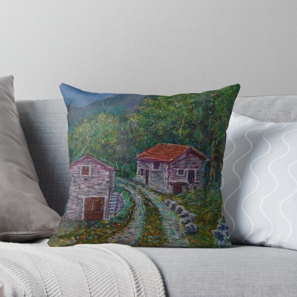 Item preview, Oil Painting - Swiss Country Road, Take Me Home... designed and sold by Igor Pozdnyakov.