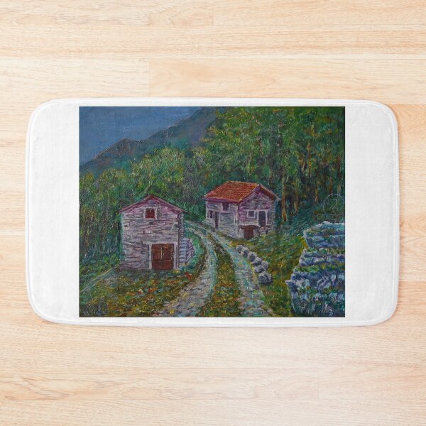 Item preview, Oil Painting - Swiss Country Road, Take Me Home... designed and sold by Igor Pozdnyakov.