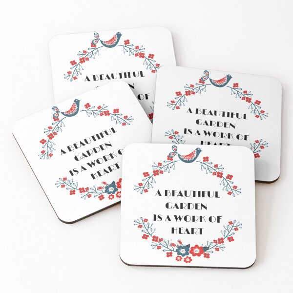Artikelvorschau, A beautiful garden is a work of heart entworfen und verkauft von Growwithme.