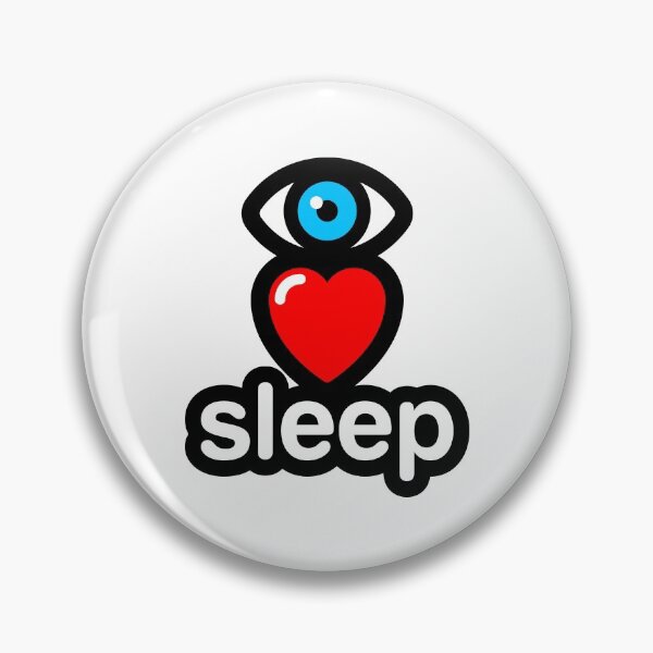 Item preview, i love sleep (vertical) designed and sold by MisterSquid.
