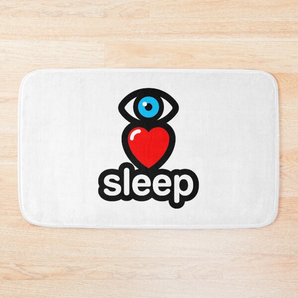 Item preview, i love sleep (vertical) designed and sold by MisterSquid.