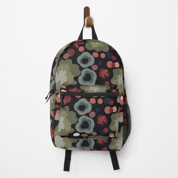Item preview, Floral design on black designed and sold by Louisa Powell.