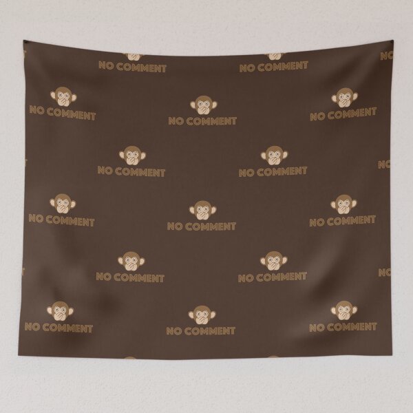 Item preview, No Comment Monkey Speak No Evil  designed and sold by GeeksUnique.