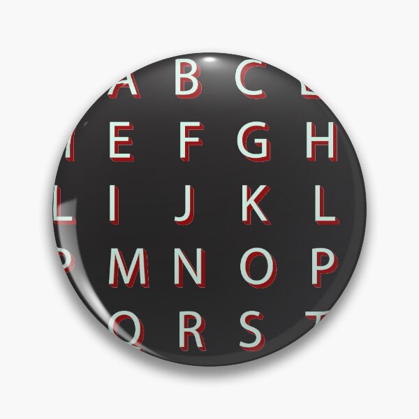 Item preview, Letters. 3D print alphabet.  designed and sold by WayProgress.