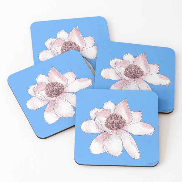 Item preview, Magnolia Flower Print designed and sold by EdieBryan.