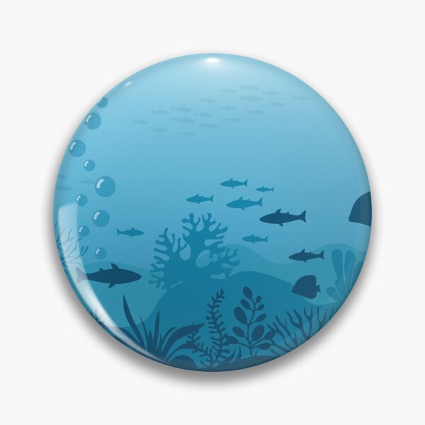 Item preview, Fish Under Water Art Background designed and sold by JTS STORE.