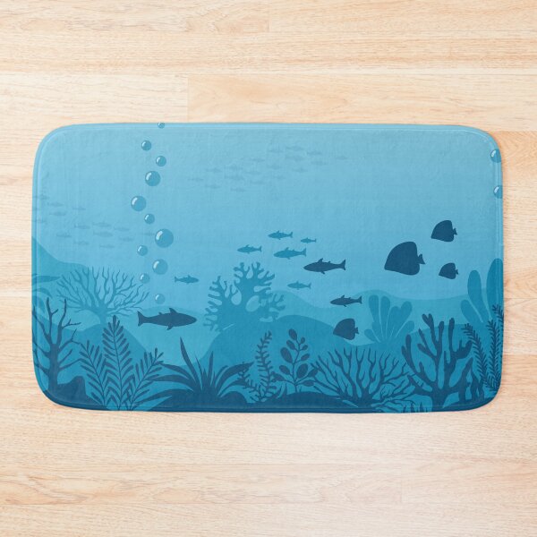 Item preview, Fish Under Water Art Background designed and sold by JTS STORE.