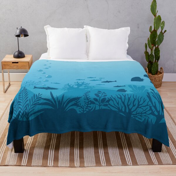 Item preview, Fish Under Water Art Background designed and sold by JTS STORE.