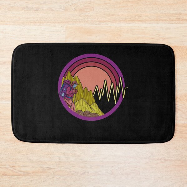 Item preview, Hiker Heartbeat Hiking Climber Mountains Outdoor designed and sold by DoSt-997.