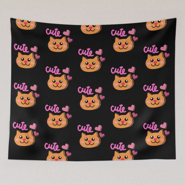 Item preview, Cute Cat With Red Nose designed and sold by Joy Poddar.