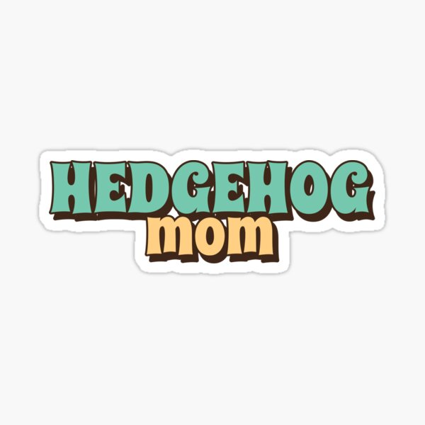 Item preview, hedgehog mom designed and sold by Te-designer.