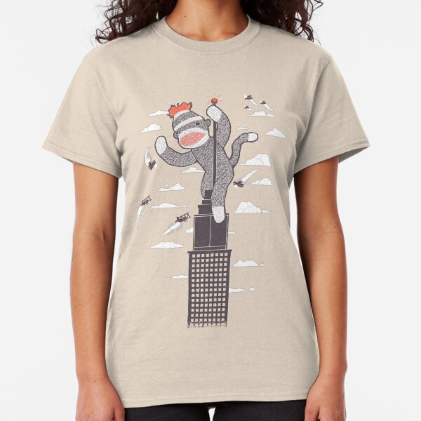 Sock Monkey Just Wants a Friend Classic T-Shirt