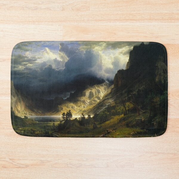Item preview, A Storm in the Rocky Mountains, Mt. Rosalie - Albert Bierstadt designed and sold by 2Girls1Shirt.