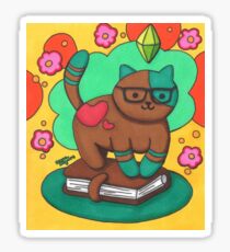Pegatina Neko Atsume Hipster Planner Sims Plumbob Cat