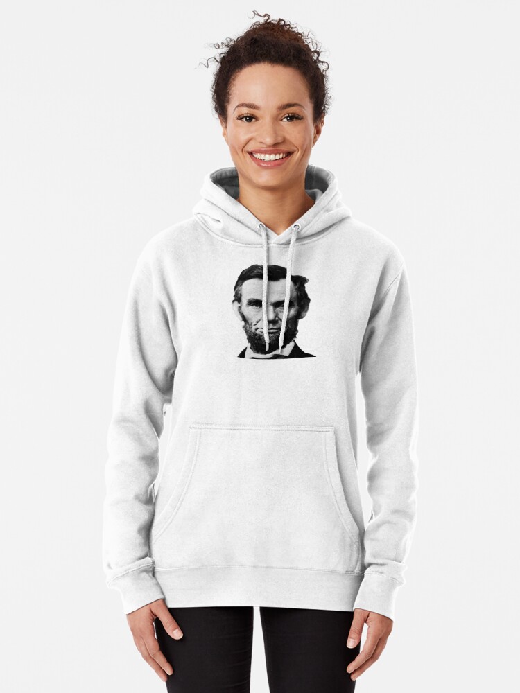 Thumbnail 2 of 5, Pullover Hoodie, Lincoln Tee designed and sold by foodstampnation.