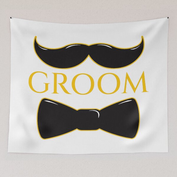 Item preview, Groom Mustache And Bow Tie designed and sold by Styler Design.