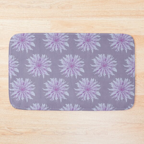 Item preview, Delicate lavender print of 3d flowers designed and sold by KorotkovaAlena.