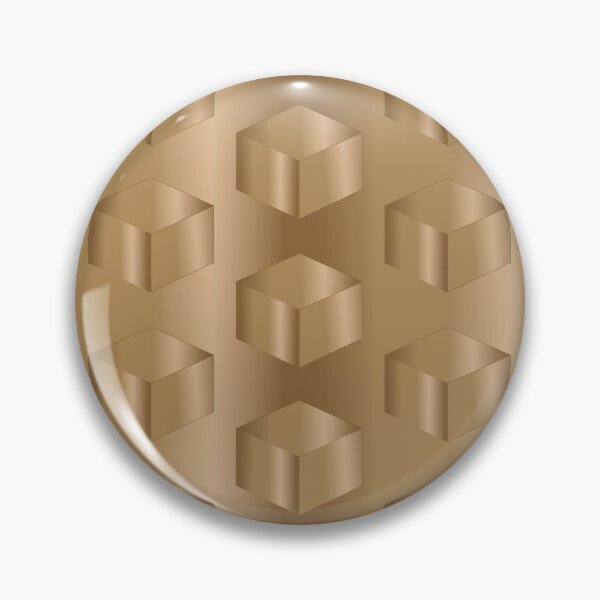 Item preview, Light Brown cubes designed and sold by Yamy Morrell Art and Design.