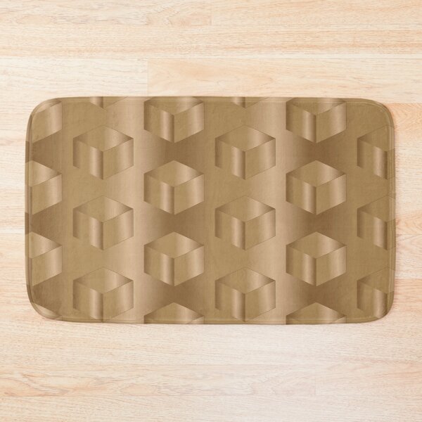 Item preview, Light Brown cubes designed and sold by Yamy Morrell Art and Design.
