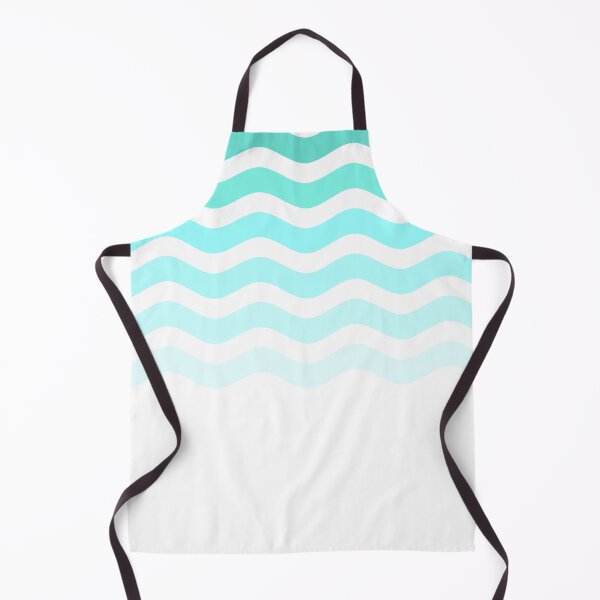 Item preview, blue waves seamless simple pattern designed and sold by mikrocosmox.
