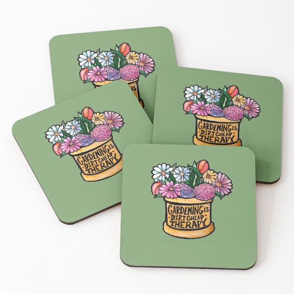 Item preview, Gardening is Dirt Cheap Therapy  designed and sold by FrictionMaxxing.