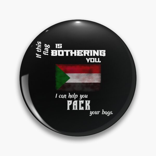 Artikelvorschau, Sudanesische Flagge - pack deine Koffer entworfen und verkauft von 2Girls1Shirt.