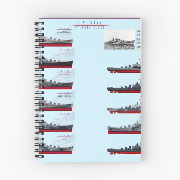 Item preview, Atlanta class cruisers (1940) designed and sold by TheCollectioner.