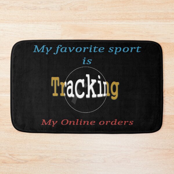 Item preview, My favorite sport is tracking my online orders 1 designed and sold by Vallirant.