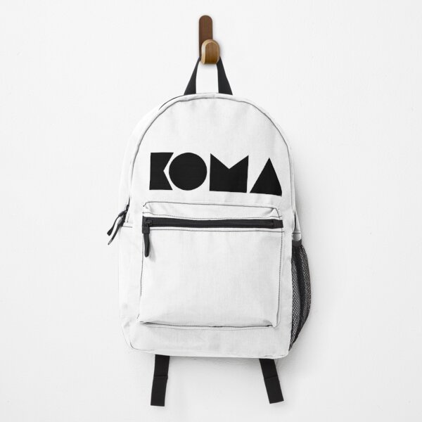 Item preview, unique koma logo black/white design designed and sold by KomaVisuals.