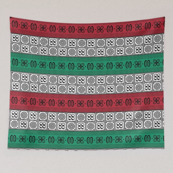 Item preview, Adinkra Kente Cloth 4 designed and sold by hellcom.