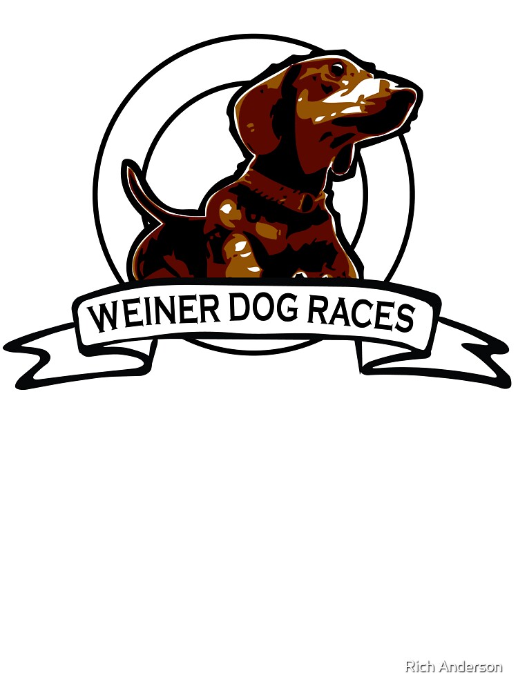 Weiner Dog Races Essential T-Shirt for Sale by Rich Anderson