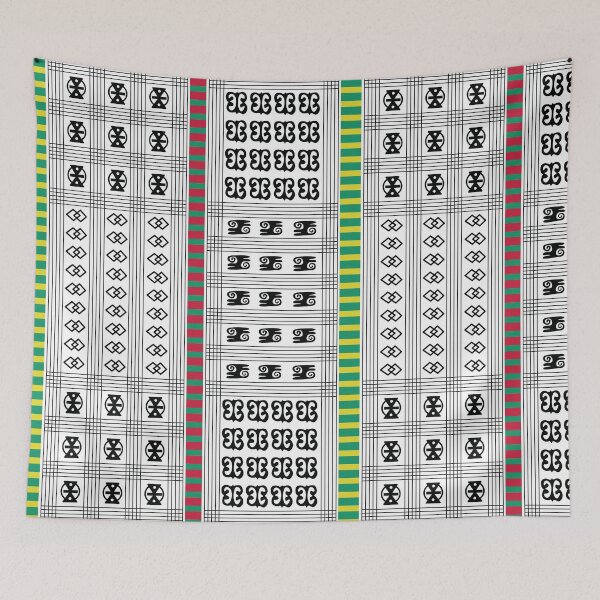 Item preview, Adinkra Kente Cloth 5 designed and sold by hellcom.