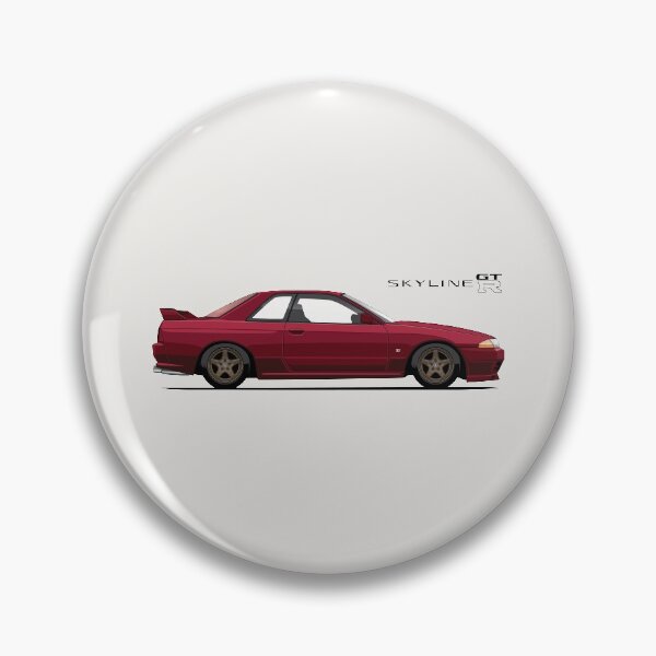 Item preview, Nissan Skyline 89 R32 GT-R designed and sold by mtsala illustrations.